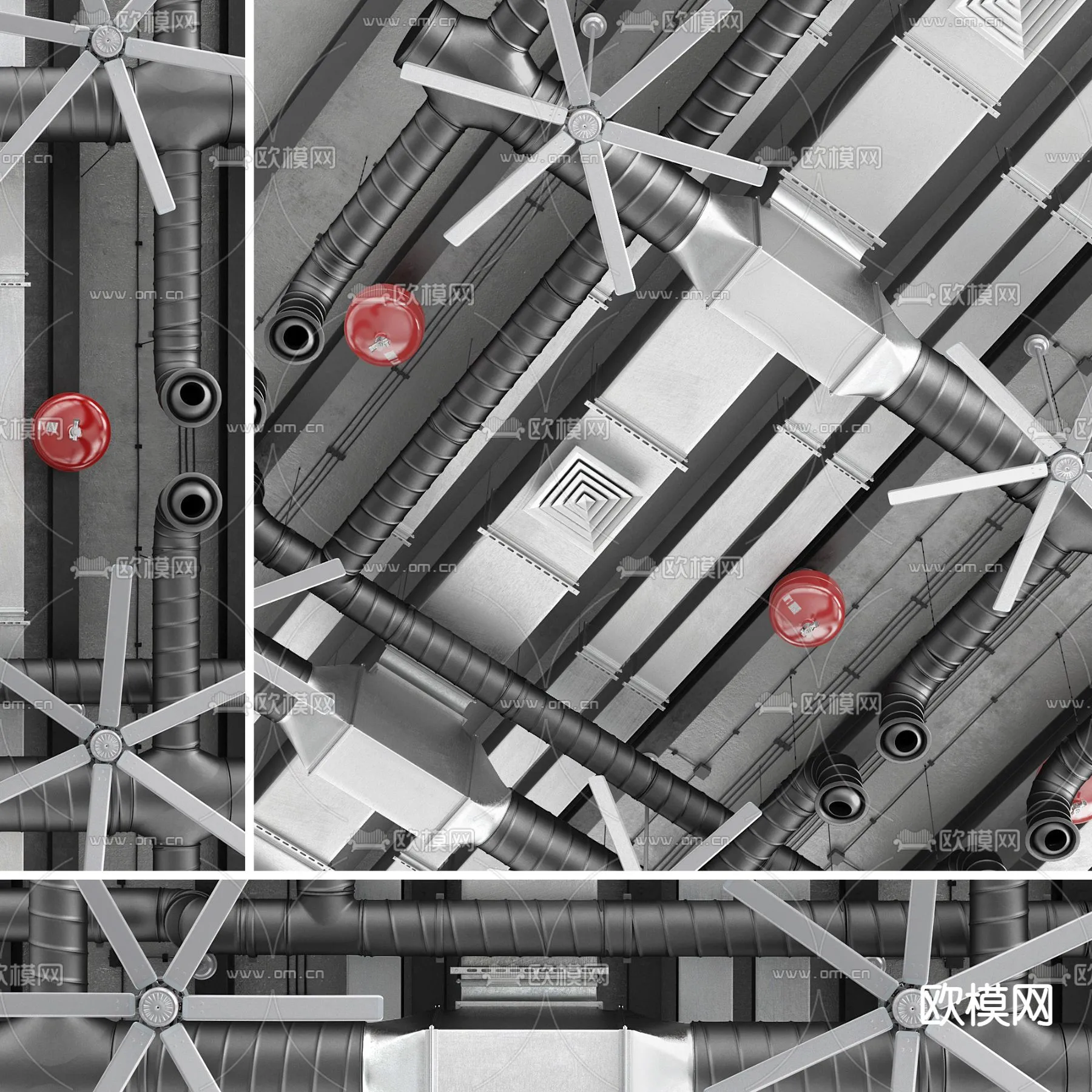 DECOR HELPER – DETAIL – CEILING – VRAY / CORONA – 3D MODEL – 3231