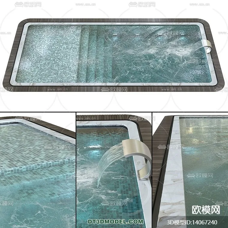 DECOR HELPER – EXTERIOR – POOL – VRAY / CORONA – 3D MODEL – 1058