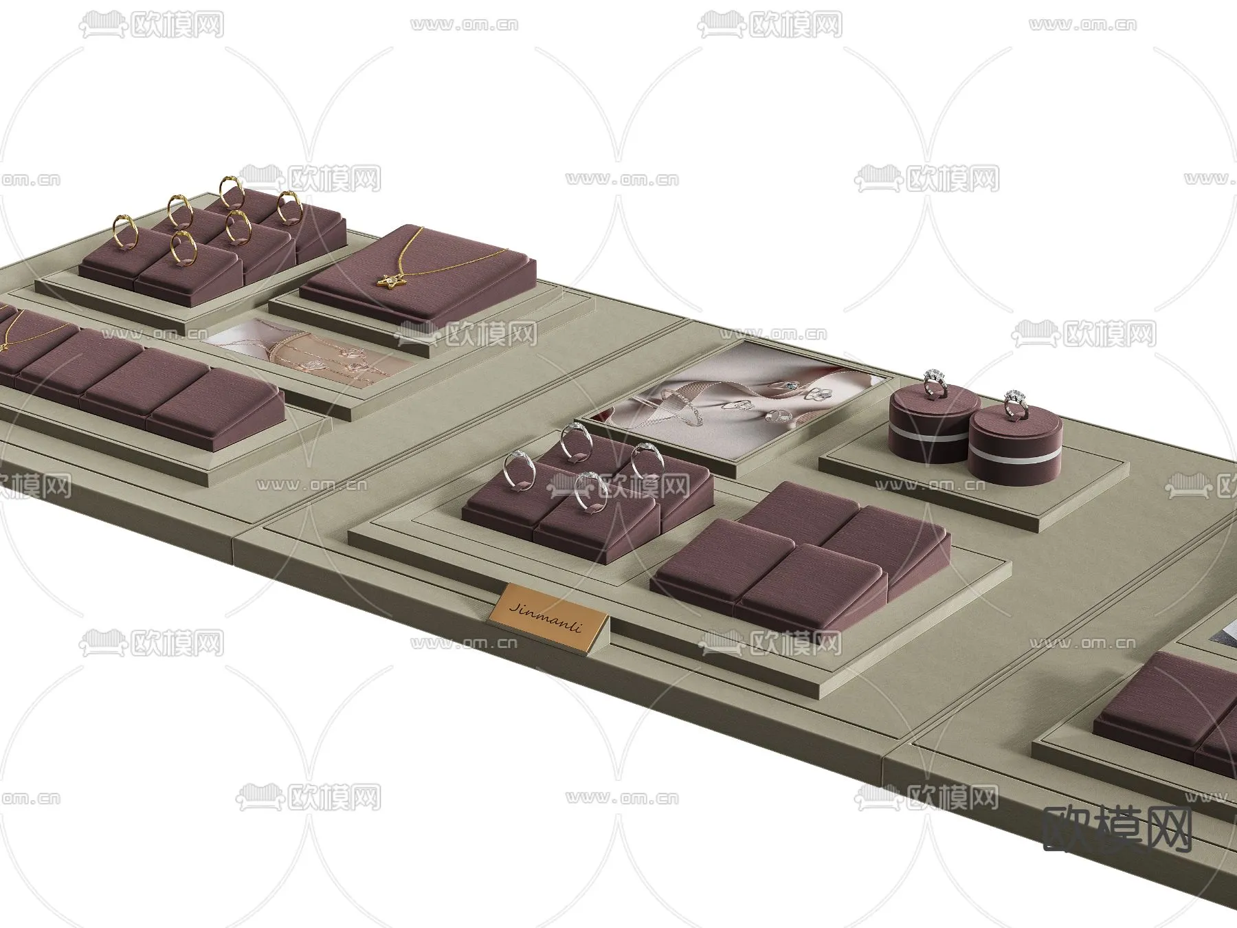 DECOR HELPER – INTERIOR – JEWELLERY – VRAY / CORONA – 3D MODEL – 3236