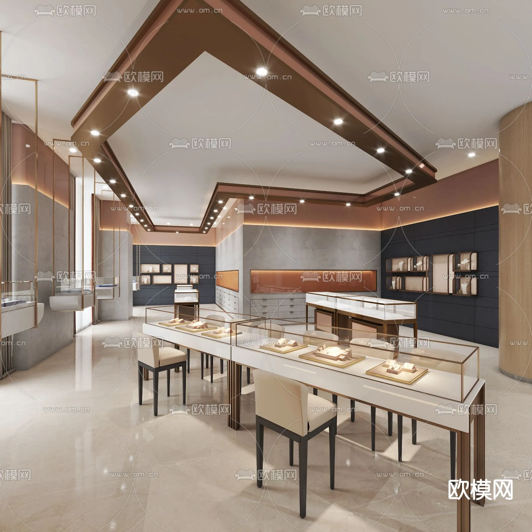 DECOR HELPER – INTERIOR – JEWELLERY – VRAY / CORONA – 3D MODEL – 3241