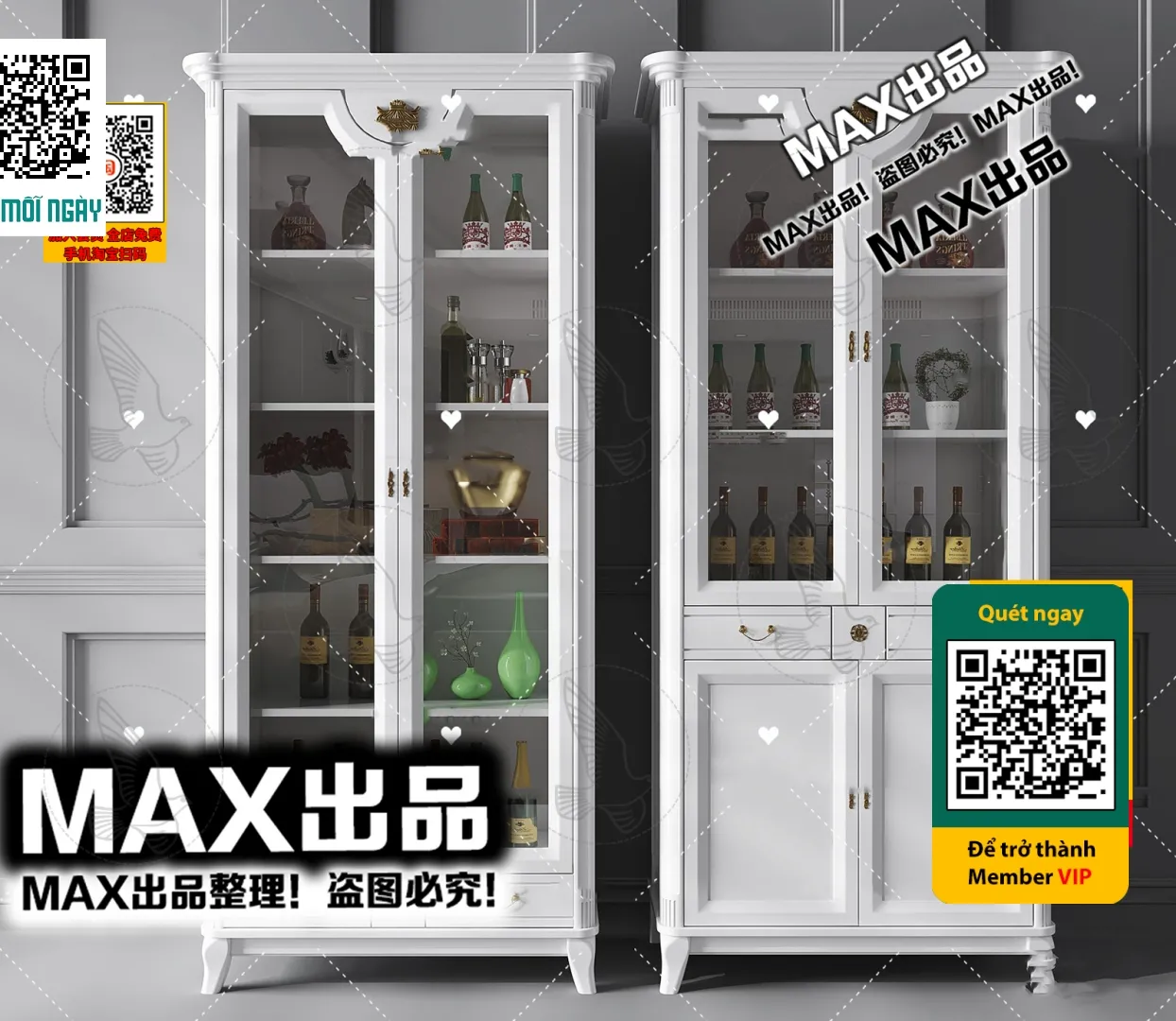 DECOR HELPER – INTERIOR – WINE SHOP – VRAY / CORONA – 3D MODEL – 5797