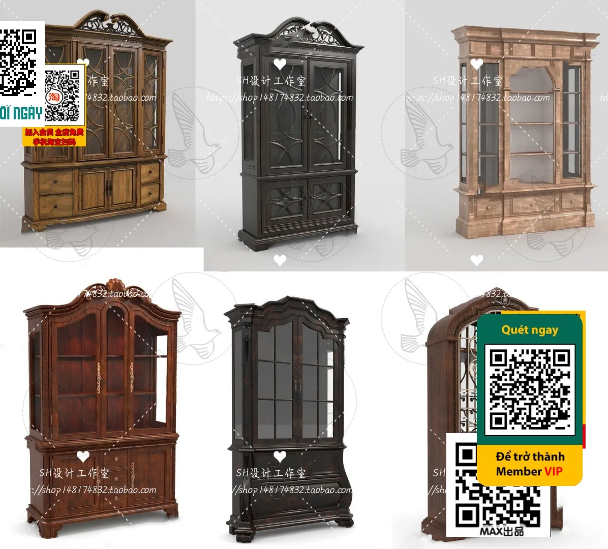 DECOR HELPER – INTERIOR – WINE SHOP – VRAY / CORONA – 3D MODEL – 5812