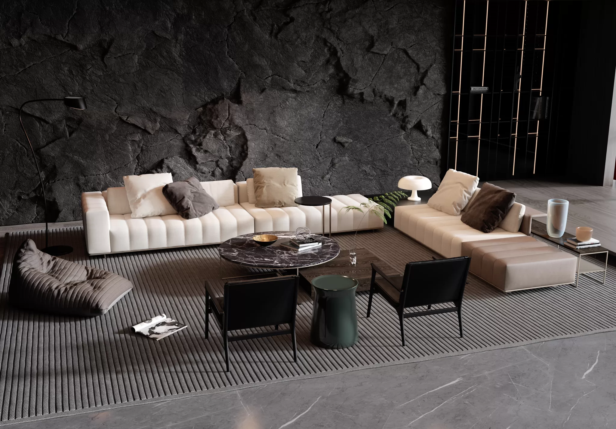 DECOR HELPER – LIVINGROOM – SOFA – LONG – 457