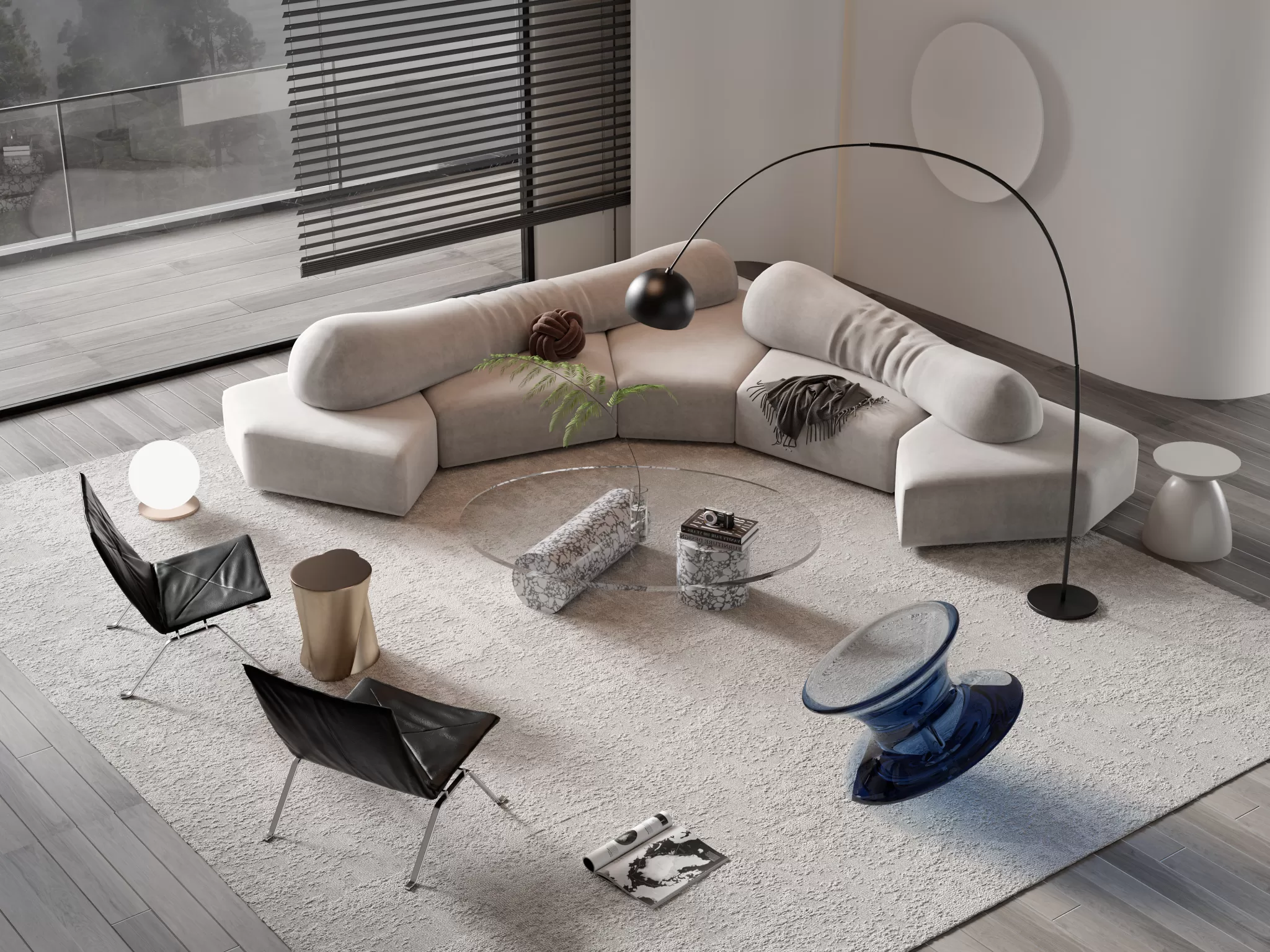 DECOR HELPER – LIVINGROOM – SOFA – LONG – 460