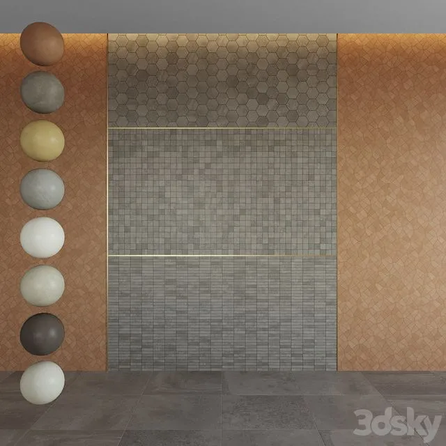 Decor Italon Terraviva Geometry 3D Model