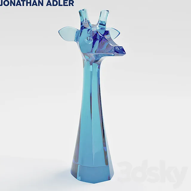 Decor Jonathan Adler Giant Giraffe 3D Model