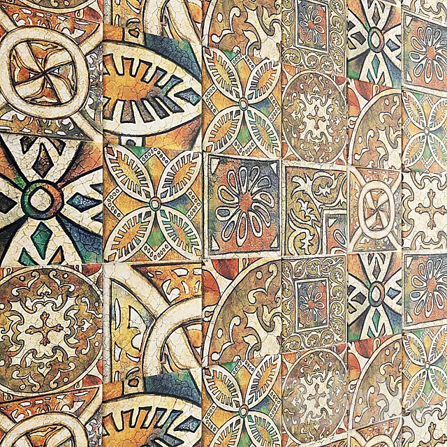 DECOR MEDIEVO 20 * 20 MIX 3D Model DECOR MEDIEVO 20 * 20 MIX 3D Model