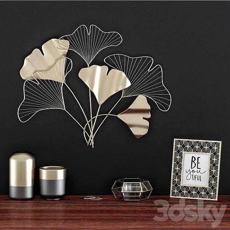 Decor Murale Metal 3D Model