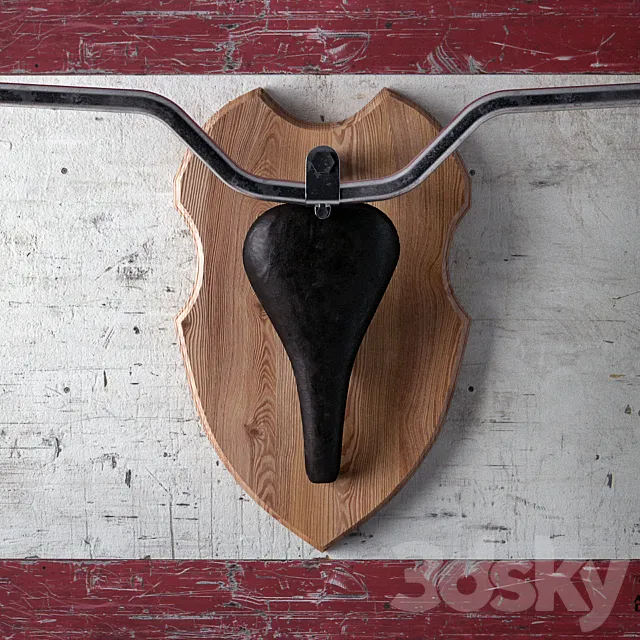 Decor of the bicycle 3DModel Decor of the bicycle 3DModel