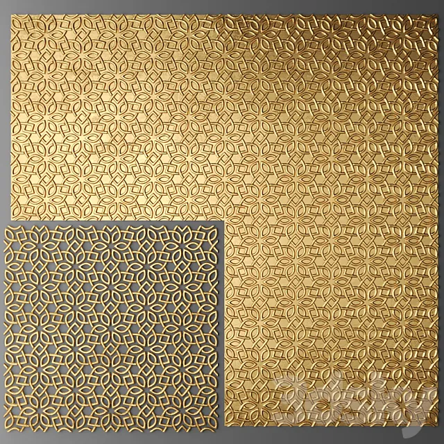 Decor. Panel. 3D 3D Model Decor. Panel. 3D 3D Model