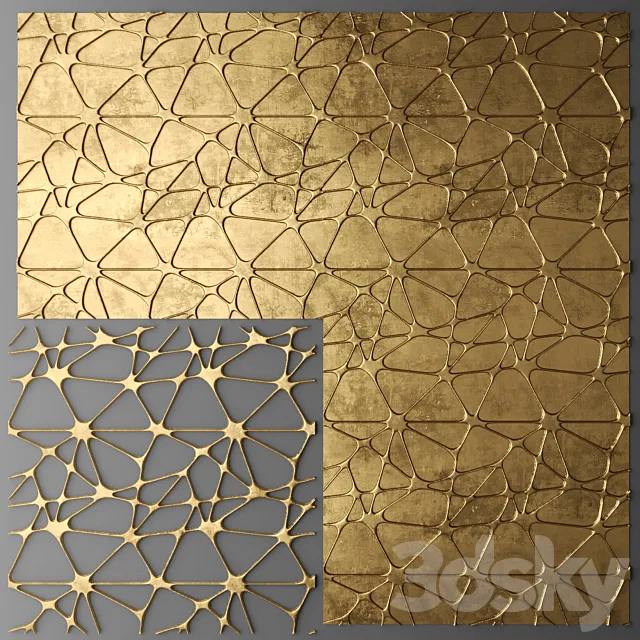 Decor. Panel. Lattice. 3DModel Decor. Panel. Lattice. 3DModel