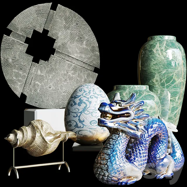 Decor. Porcelain 3DModel