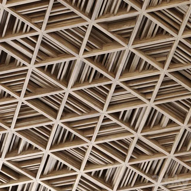 Decor rail triangle n4 3D Model Decor rail triangle n4 3D Model