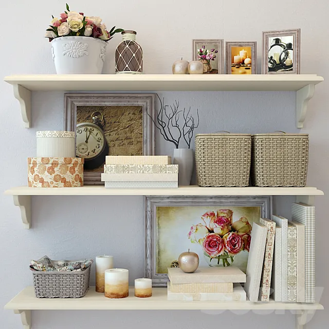 Decor sand color 3D Model