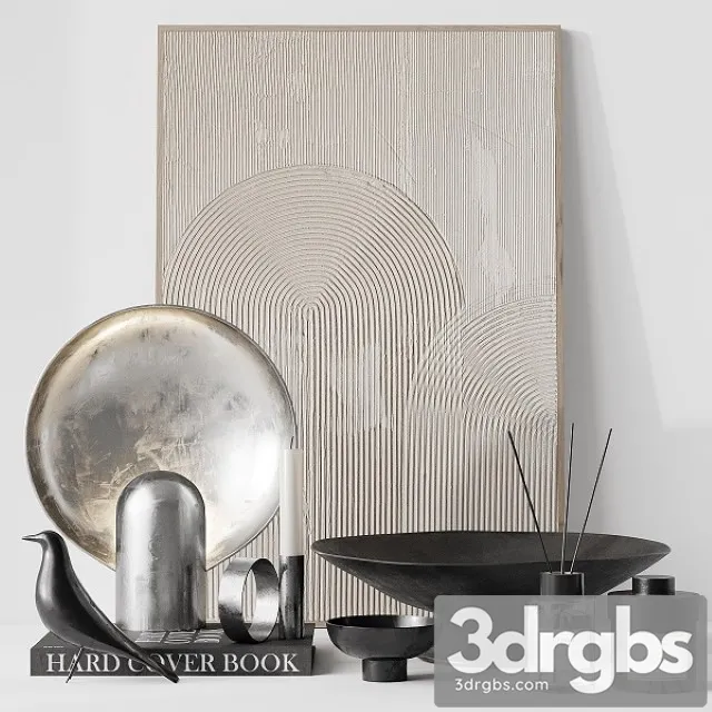 Decor Set 005 3D Model Download Decor Set 005 3D Model Download