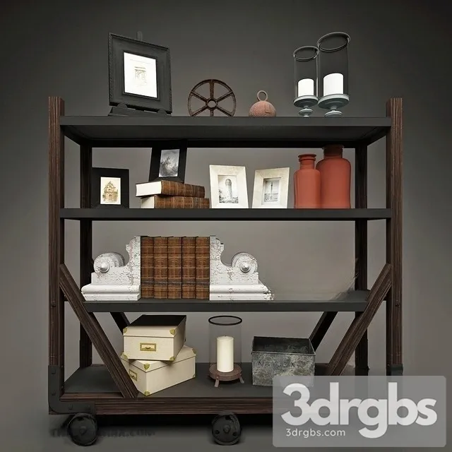 Decor Set 01 3D Model Download Decor Set 01 3D Model Download