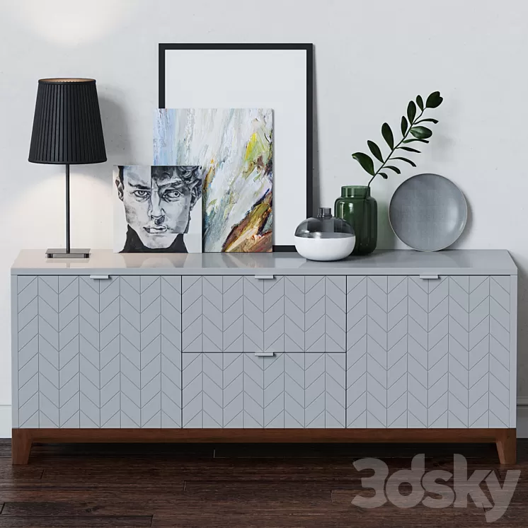 Decor Set 01 3D Model