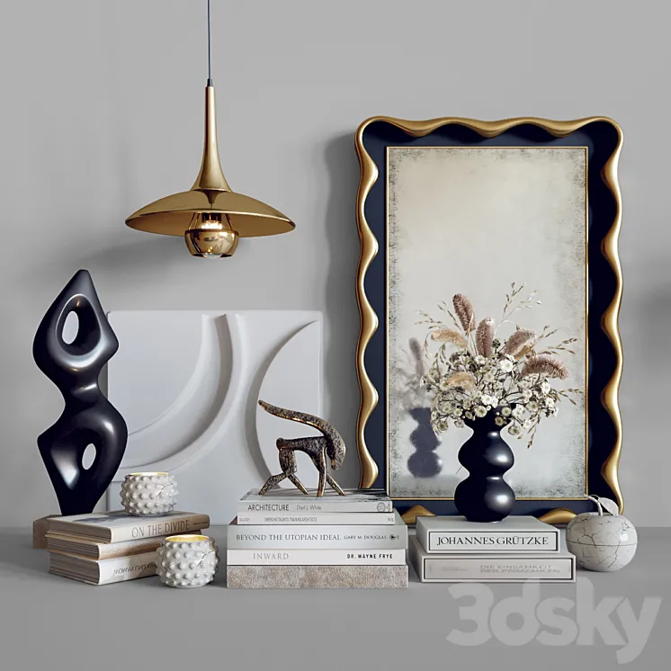 Decor Set 010 3D Model Free Download Decor Set 010 3D Model Free Download