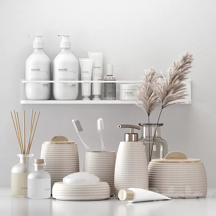 Decor set 016 3D Model