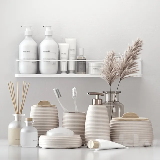 Decor set 016 3DModel