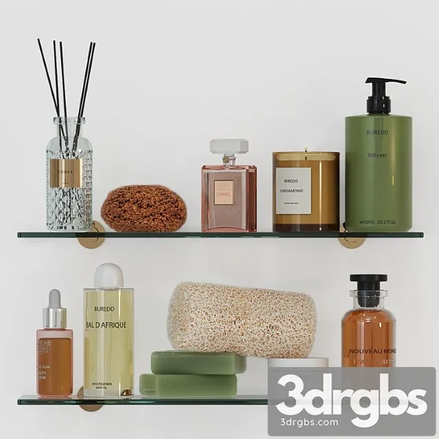 Decor Set 02 For Refilling 3D Model Download