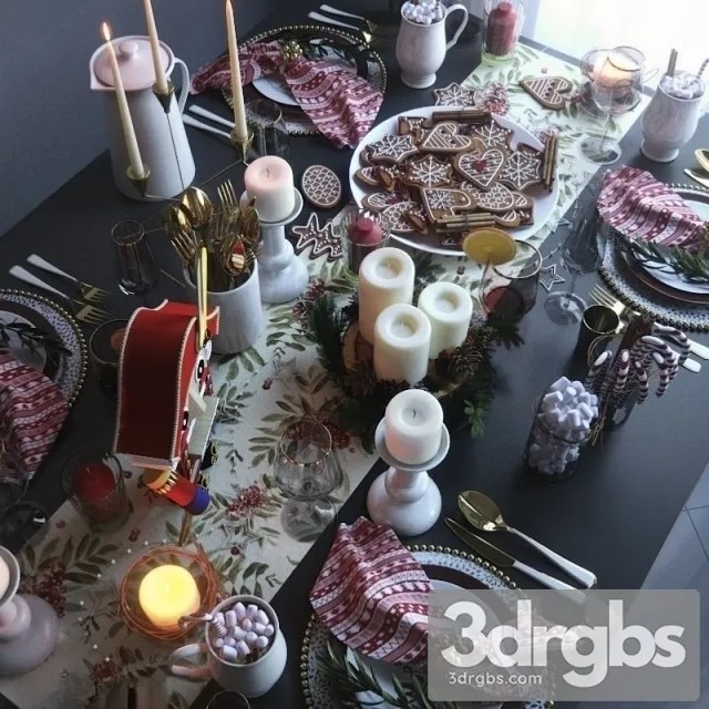 Decor Set 03 3D Model Download Decor Set 03 3D Model Download