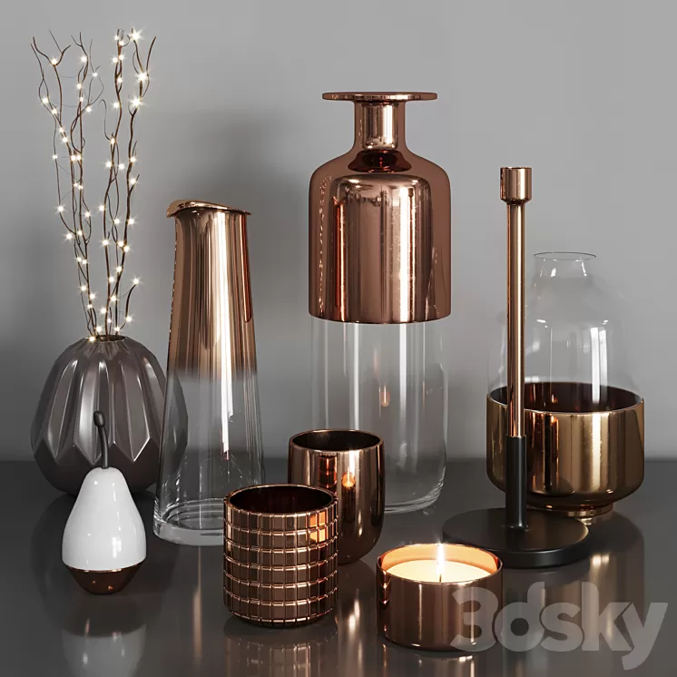 Decor set 03 3D Model