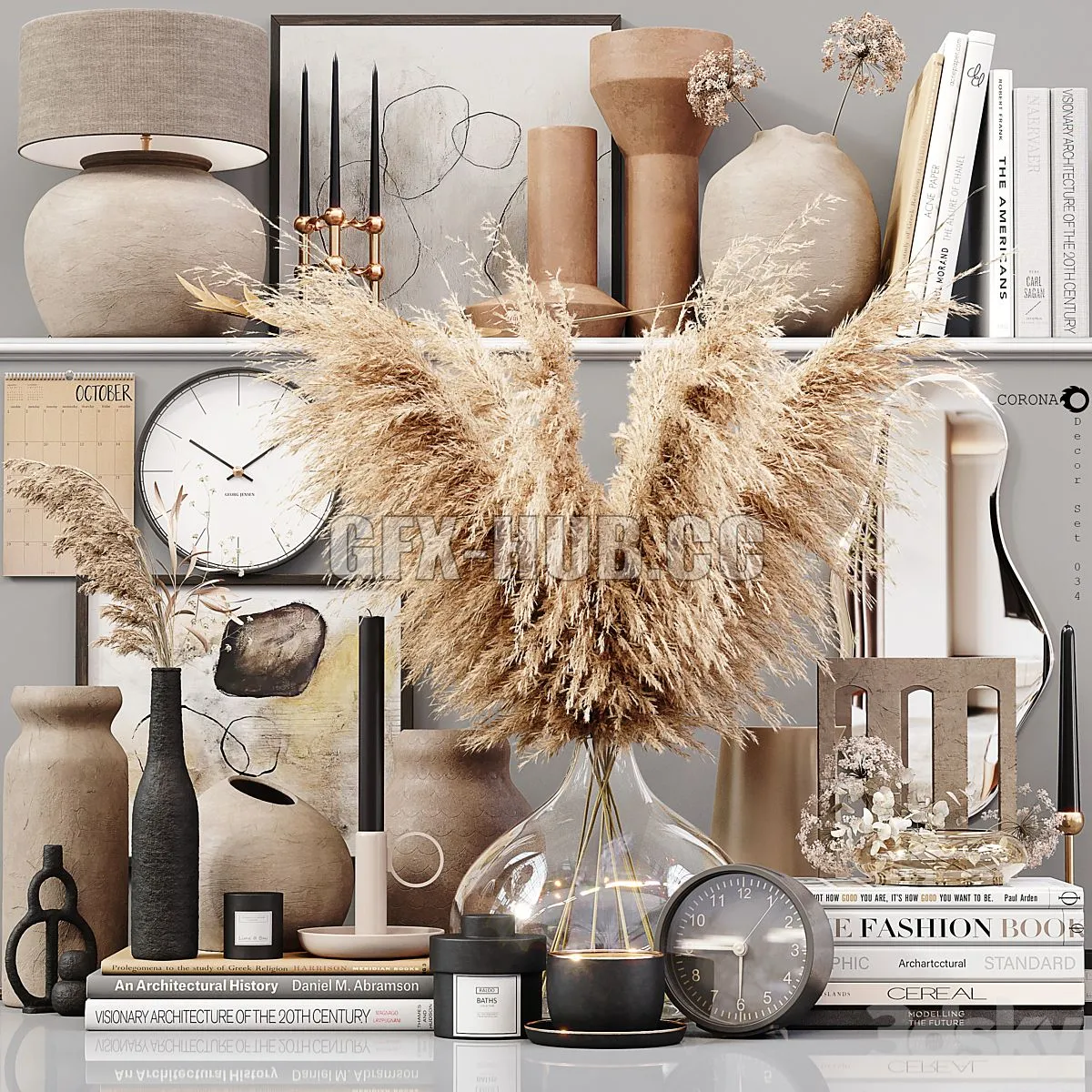 Decor Set 034 3D Model