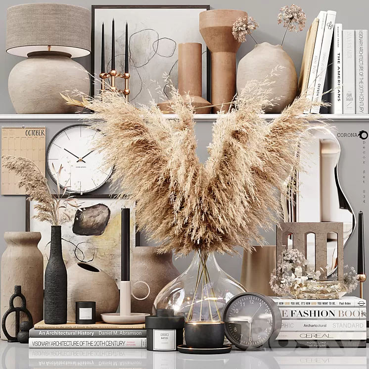 Decor Set 034 3D Model