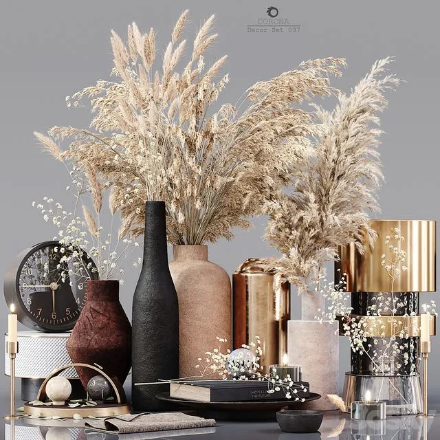 Decor Set 037 3D Model