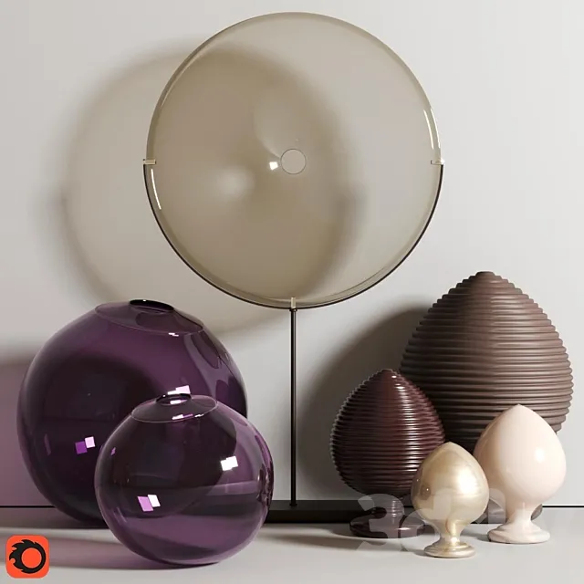 Decor Set # 04 3D Model