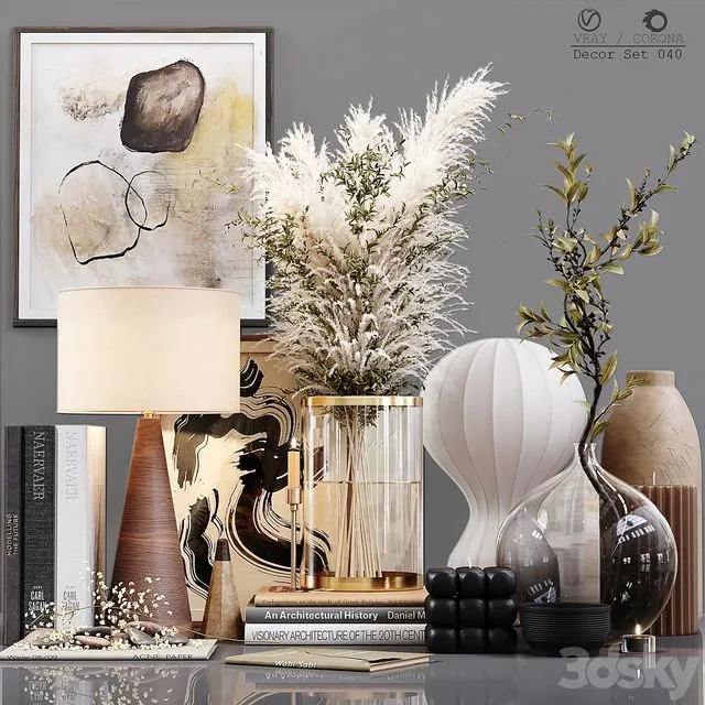 Decor Set 040 3D Model