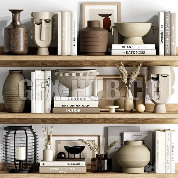 Decor Set 046 3D Model