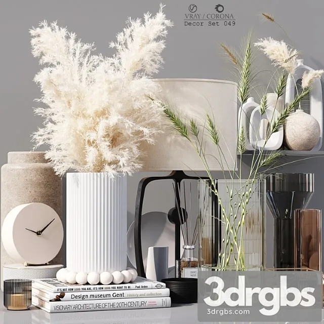 Decor Set 049 3D Model Download