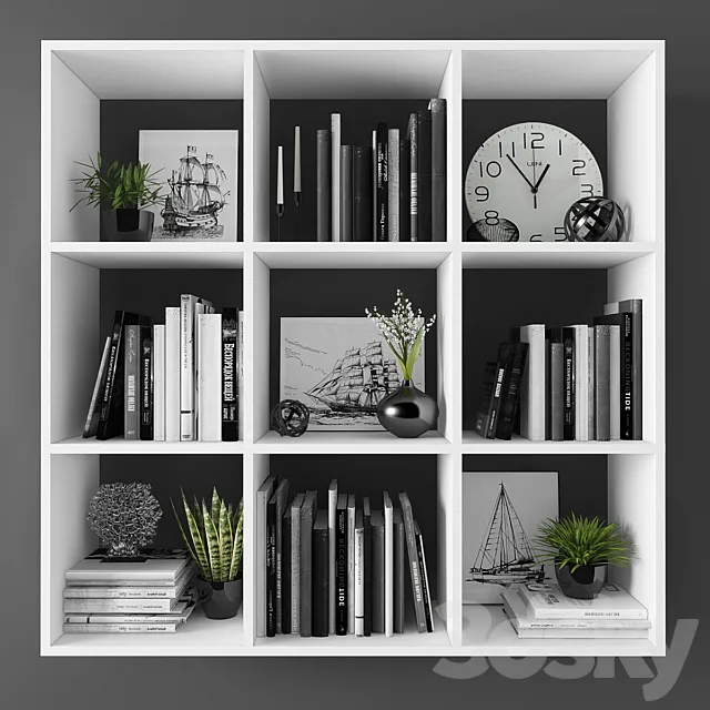 Decor set 05 3D Model