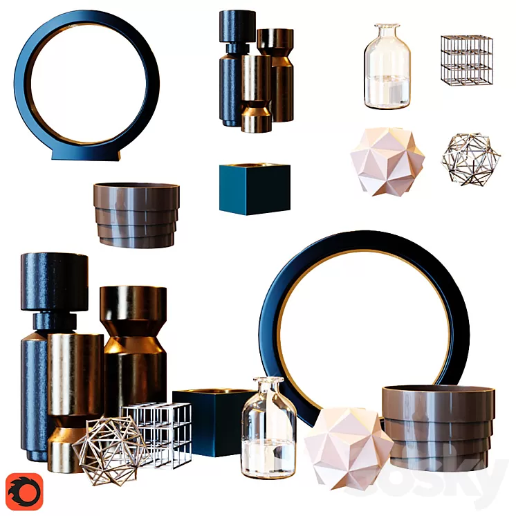 Decor Set # 06 3D Model