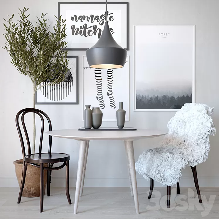 Decor Set 1 3D Model