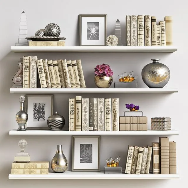 Decor Set 1 3D Model Decor Set 1 3D Model