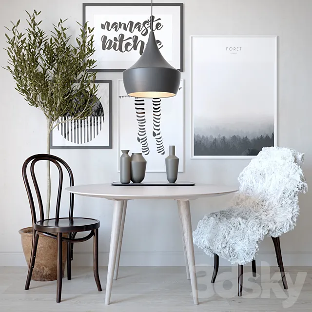 Decor Set 1 3DModel Decor Set 1 3DModel