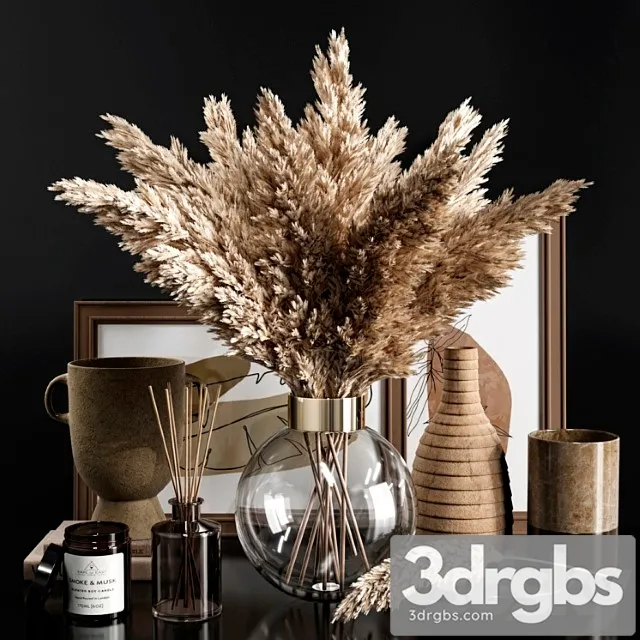 Decor Set 10 2 3D Model Download