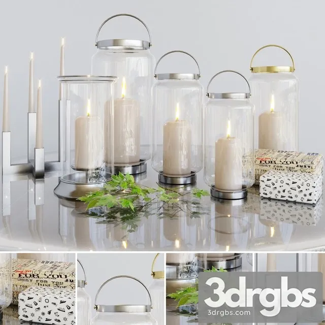 Decor Set 100 3D Model Download