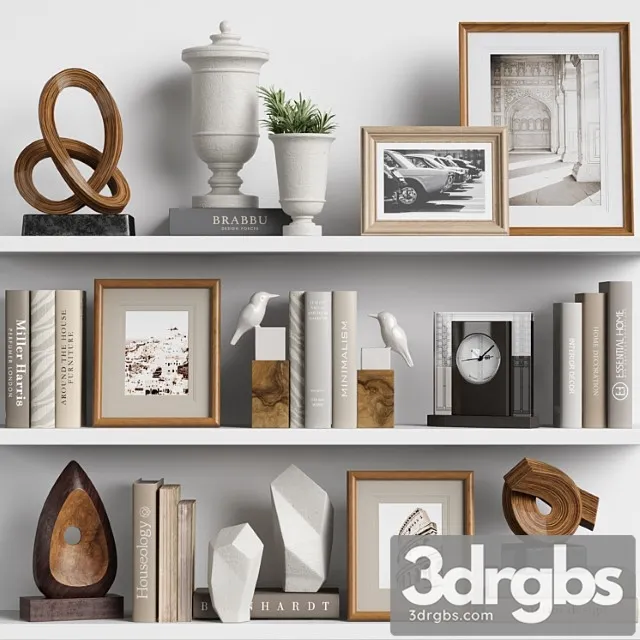 Decor set 102 3D Model Download