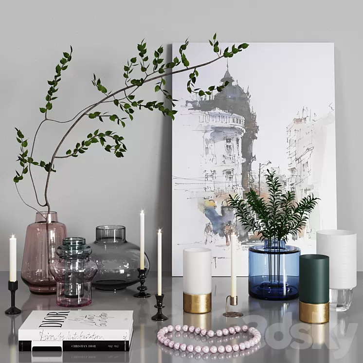 Decor set 11 3D Model