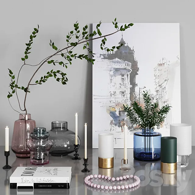 Decor set 11 3DModel