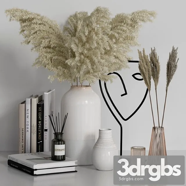 Decor Set 1111 3D Model Download