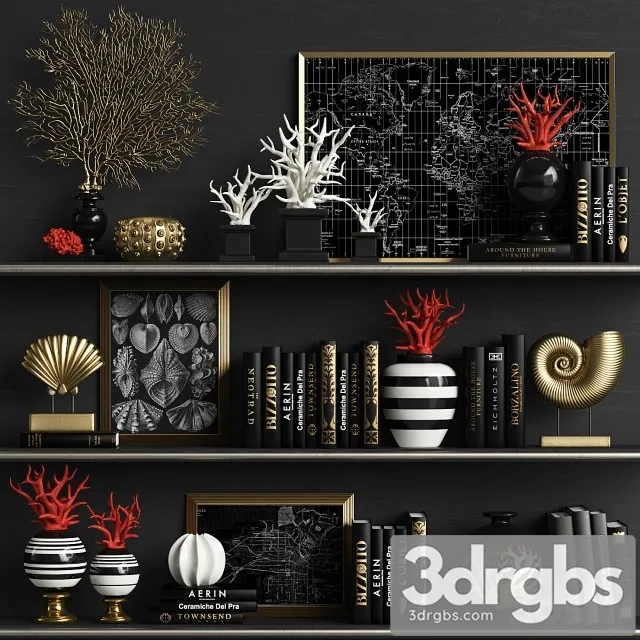 Decor Set 12 3D Model Download