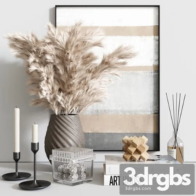 Decor Set 12 7 3D Model Download