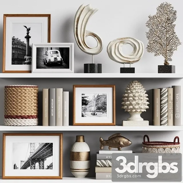 Decor Set 123 3D Model Download