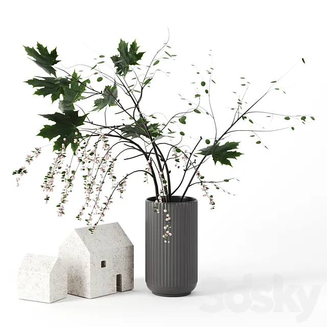 Decor set 13 3DModel Decor set 13 3DModel