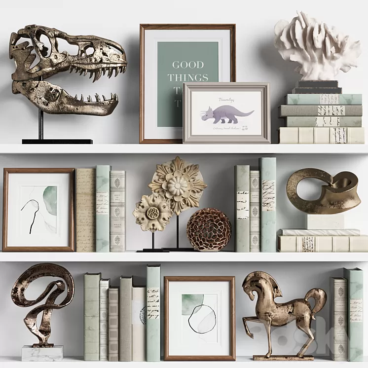 Decor Set 133 3D Model Decor Set 133 3D Model